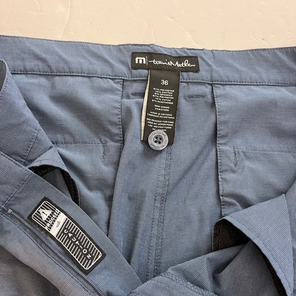 Travis Mathew Beck Short 9.5” Blue Size 36 *See description - Picture 2 of 9